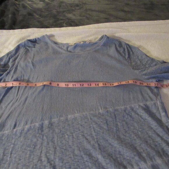 Soft Surroundings Tops - Soft Surroundings Blue XL 1/2 Sleeve